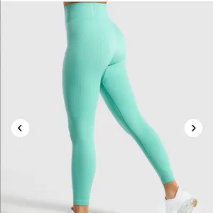 Gymshark Ultra Seamless Spearmint Green Leggings (medium) thumbnail 3