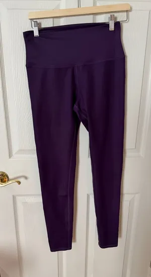 ALO High-Waist Women's Leggings in Deep Purple medium thumbnail 1