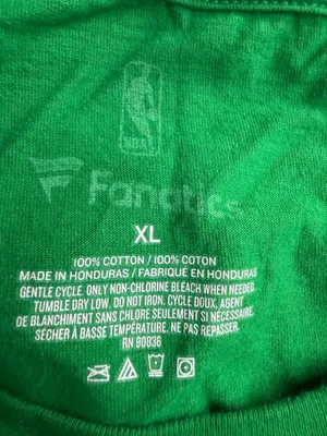 Fanatics Boston Celtics Green Short Sleeve Tee with Logo thumbnail 4