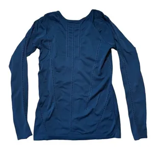 Athleta Black Foothill Seamless Long Sleeve Shirt Sz Small‎ thumbnail 4