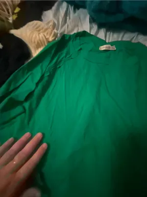 Zenana Outfitters womans Long-Sleeve Crew in Teal Green thumbnail 6
