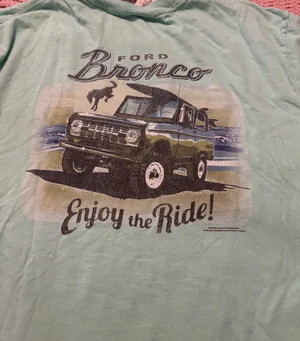 Comfort Colors Ford Bronco Oversized Tshirt thumbnail 2