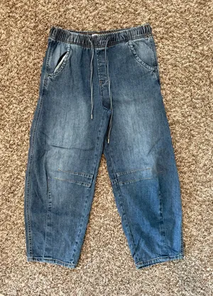 Oat Barrel Jeans Blue Size 8 thumbnail 1
