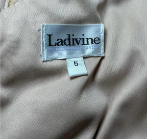 Cinderella Divine Formal champagne/gold dress thumbnail 5