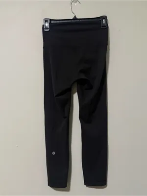 Lululemon Wunder Train High-Rise Crop 23" Black Size 6 thumbnail 6