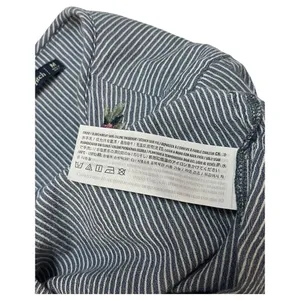 Abercrombie Fitch Top Womens M V Neck Embroidered Cropped Striped Long Sleeves thumbnail 10