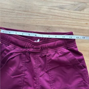 Dickies Medical Scrub Pants XXS Wine Burgundy Cargo Utility Drawstring DK080 thumbnail 7