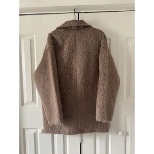 Women Faux Fur Jacket Soft Warm Plush Coat Outerwear Elegant Chic thumbnail 8