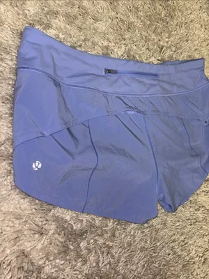 Lululemon “speed up” Shorts
 - Hydrangea Blue thumbnail 12