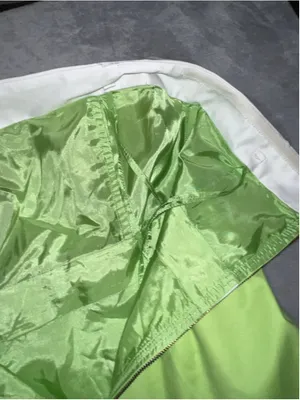 NEW Antonio Melani Strapless Dress Size 6 Lime Green White thumbnail 8
