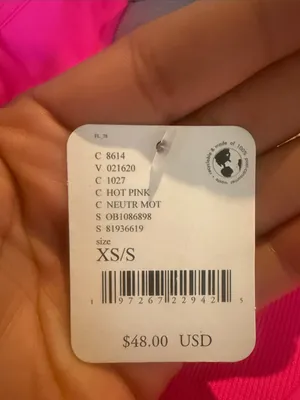 NWT Free People Movement Sports Bra Good Karma Square Neck Size XS/S thumbnail 8