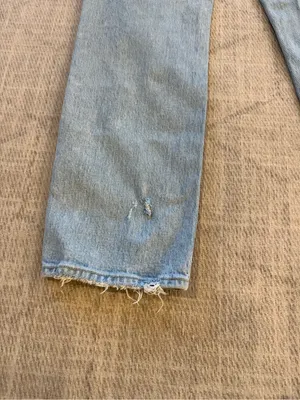 Abercrombie Curve Love 90s Straight Ultra High Rise Jeans 28 6L thumbnail 10