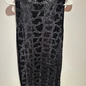 Daytrip black velvet vest size large thumbnail 3