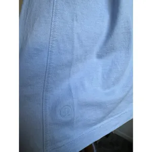 Lululemon All Yours Blue Cotton Women’s Short Sleeve T-Shirt thumbnail 6