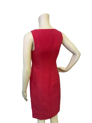 Halogen Sleek Sleeveless Pink Sheath Dress thumbnail 4