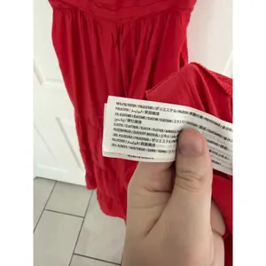 Abercrombie & Fitch Emerson Red Tiered Maxi Dress Strapless Convertible Resort thumbnail 5