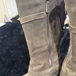 Eddie Bauer Women's Wedge Boots In Dark Olive Green SZ 8.5 thumbnail 4