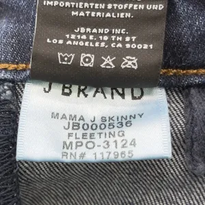 J Brand Mama J Skinny Maternity Jeans Women 26 Fleeting Stretch Minimalist Chic‎ thumbnail 10