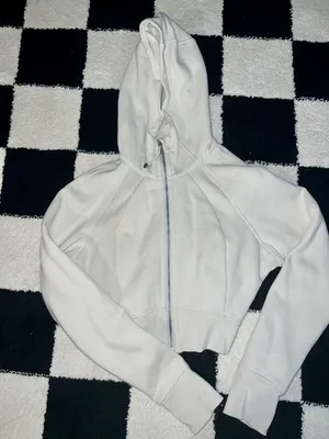 Lululemon scuba full zip cropped hoodie thumbnail 1