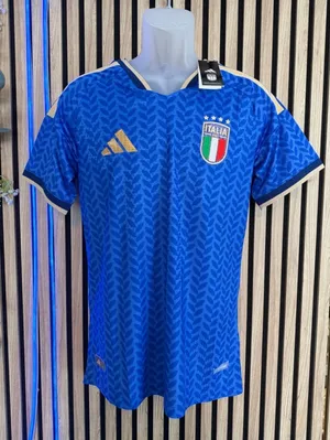 Adidas WOW Unisex ITALY jersey ITALIA Team SLIM FIT T-shirt vers. player size L / AZZURRA thumbnail 1