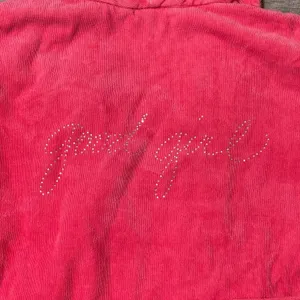 VTG Victoria's Secret Pink Heavy Terry Cloth‎ Blingy bath robe Good Girl Y2K thumbnail 2
