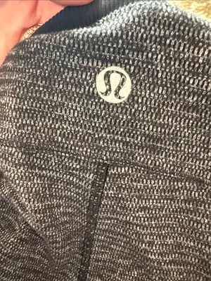 lululemon athletica Black and White Marled Active Pullover thumbnail 3