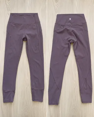 Lululemon Speed Up High-Rise 28 Running Athletic Tights Arctic Plum 6 thumbnail 3