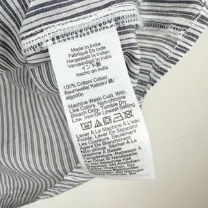 J.Crew Striped Flutter Sleeve Top Blouse Cotton White Blue Preppy Medium NWT thumbnail 6
