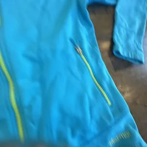 Marmot Blue Full Zip Jacket Windbreaker Fleece Lined Womens Small thumbnail 9