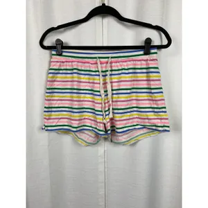 J.Crew Rainbow Stripe Cotton Pajama Short Set Sz.XS thumbnail 8