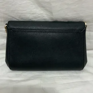 Kate Spade Greer Laurel Way Black and Gold Crossbody Shoulder Purse thumbnail 2