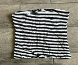 Cotton on stripe tube top thumbnail 1