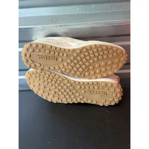 Reebok Womens Drive Classic Leather Sneakers Shoes Pink Tan‎ Natural Size 11M U thumbnail 6