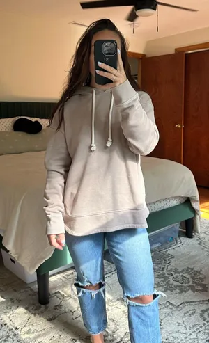 Universal Threads Beige Hoodie thumbnail 3