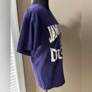 Champion James Madison U Logo T-shirt in Purple thumbnail 4