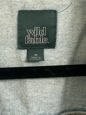 Light Wash Denim Jacket with Distressed Detail thumbnail 2