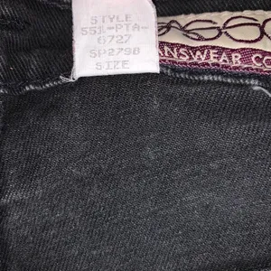 Vintage Sasson mom tapered jeans black high waisted womens size 11-12 (30X26) thumbnail 8