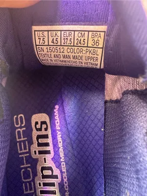 Skechers Glide-Step Athletic Shoes in Lavender and Light Pink thumbnail 10
