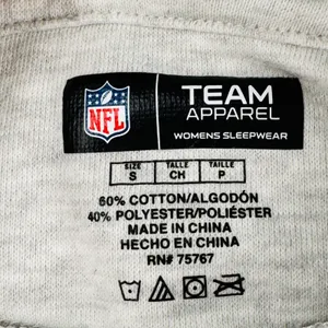 NFL Dallas Cowboys Cropped Hoodie‎ Womens Sleepwear Pullover Sweatshirt Gray S thumbnail 3