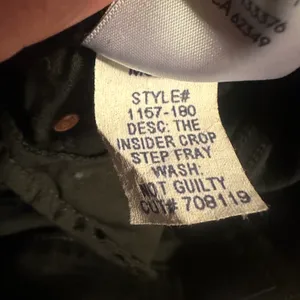 MOTHER The Insider Crop Step Fray Jeans in Not Guilty thumbnail 13