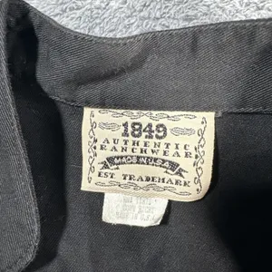 1849 Authentic Ranchwear Shirt Small USA Made Fringe Western Cowgirl Rodeo flaw thumbnail 3
