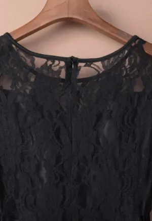 Black Color Prom Dress thumbnail 10