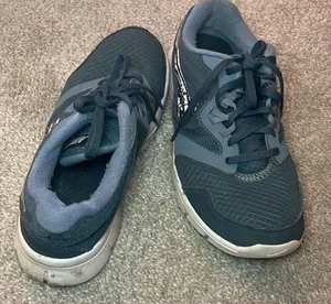 Nike running shoes steal blue laceup size 5 youth thumbnail 10