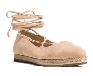 Michael Kors Cadence Suede Jute Ballet Flat  thumbnail 1
