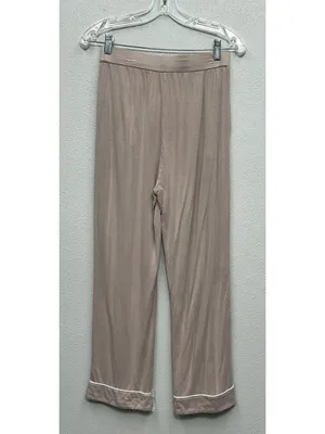 Cozy Earth Women’s Bamboo Pajama Set XS/ Small Short Sleeve Shirt Long Pant READ thumbnail 7