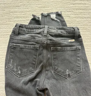 KanCan USA Black Jeans Distressed thumbnail 4