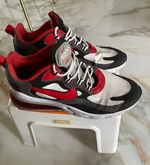 Nike Air Max Red and White Sneakers thumbnail 1