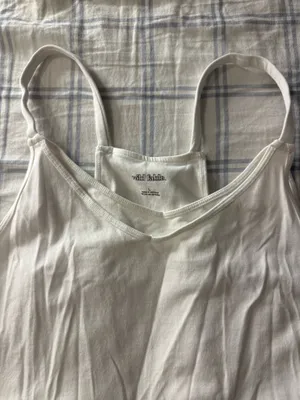 Wild Fable White Athletic Mini Dress – Size L thumbnail 2