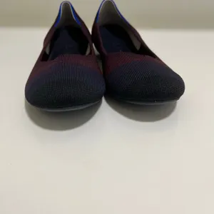 Rothy's The‎ Flat Blackberry Captoe Ombre Colorblock Flats Size 9.5 thumbnail 8