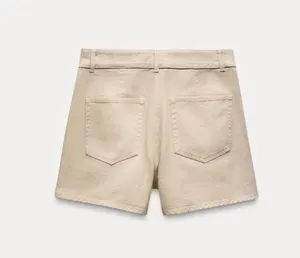 Zara Denim Wrap Skort thumbnail 2